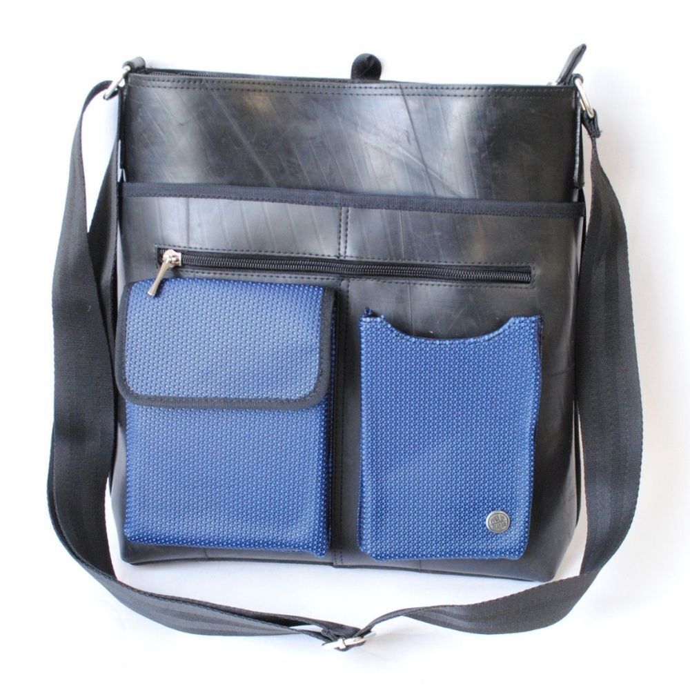 Made In Barrio Upcycled Tires Crossbody Shoulder Bag